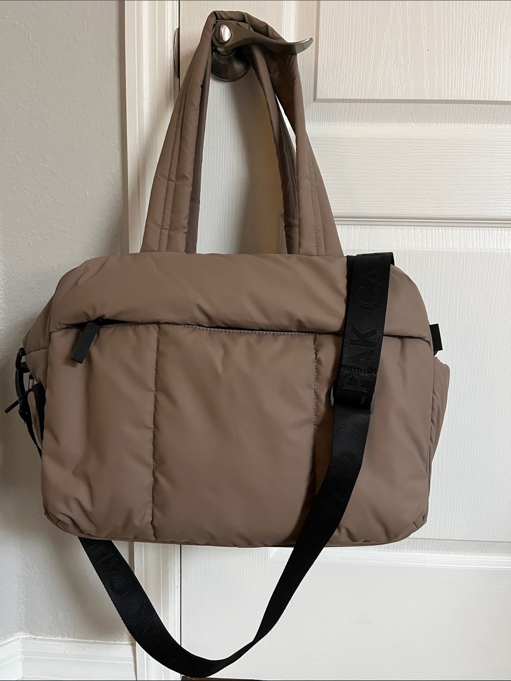 Calpak Luka Duffel in Chocolate - Picture 2 of 12